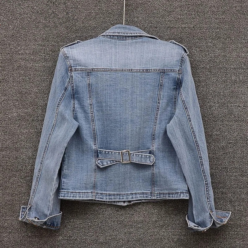 Chloe Marie Denim Blazer - Infinityloyal