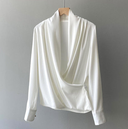 Chloe - Marie Satin Summer Blouse - Infinityloyal