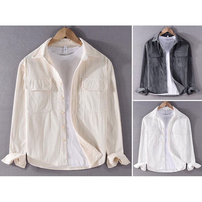 Classic Crew Corduroy Shirt - Infinityloyal