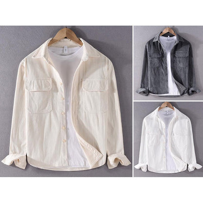 Classic Crew Corduroy Shirt - Infinityloyal