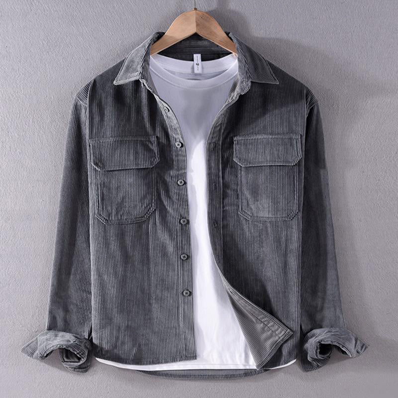 Classic Crew Corduroy Shirt - Infinityloyal