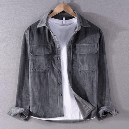 Classic Crew Corduroy Shirt - Infinityloyal