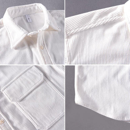 Classic Crew Corduroy Shirt - Infinityloyal