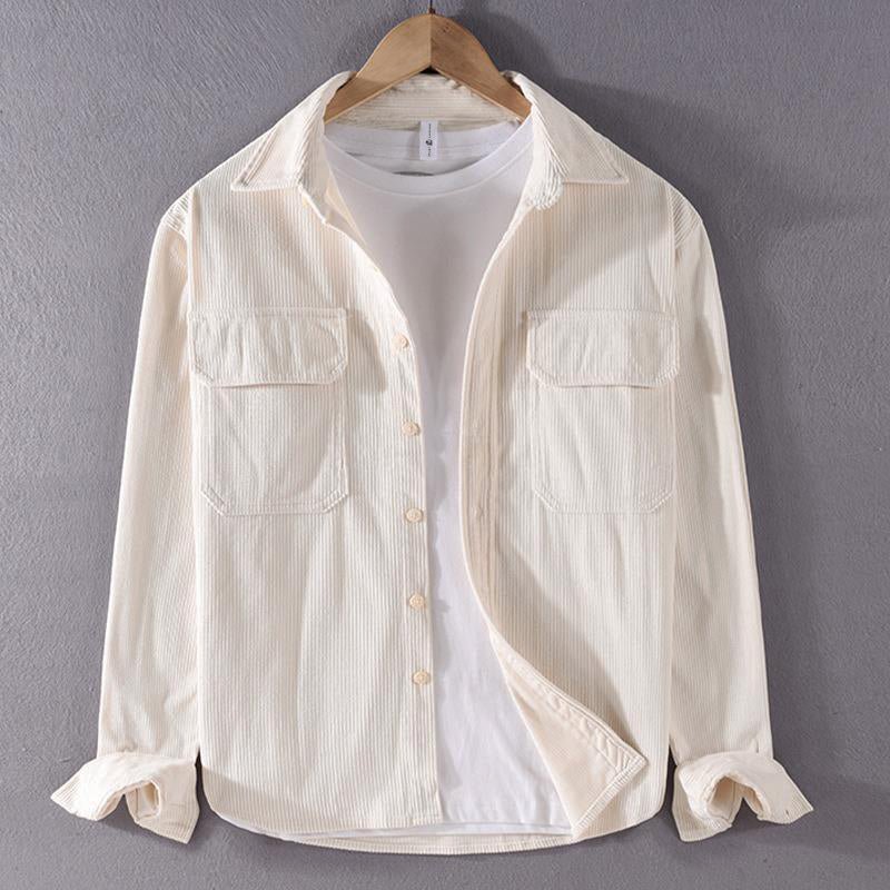 Classic Crew Corduroy Shirt - Infinityloyal
