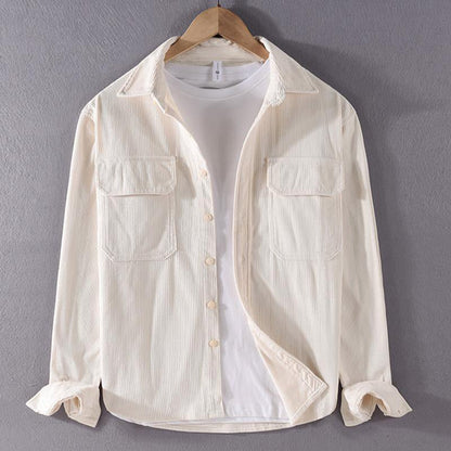 Classic Crew Corduroy Shirt - Infinityloyal