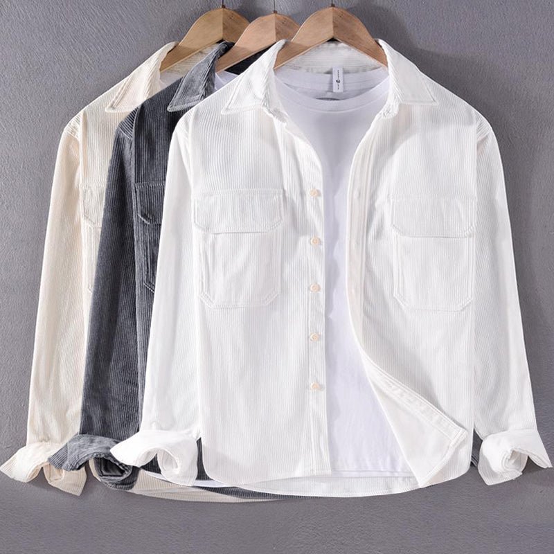 Classic Crew Corduroy Shirt - Infinityloyal