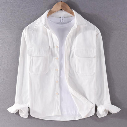 Classic Crew Corduroy Shirt - Infinityloyal