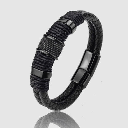 Cyprus Vintage Leather Bracelet - Infinityloyal