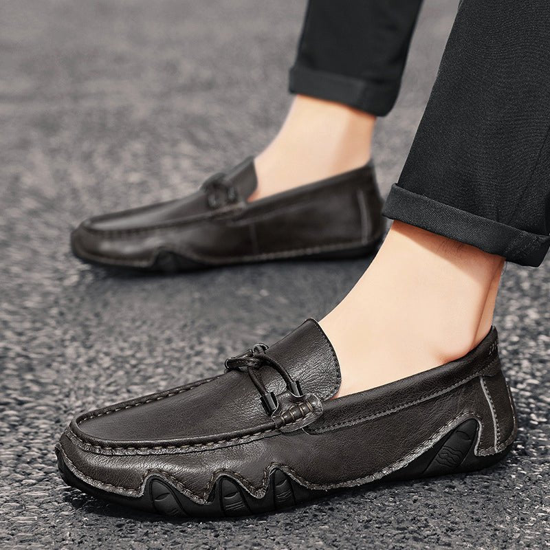 Dan Anthony Genuine Leather Loafers - Infinityloyal