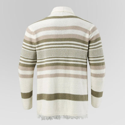 Daniel Hall Vintage Striped Cardigan - Infinityloyal