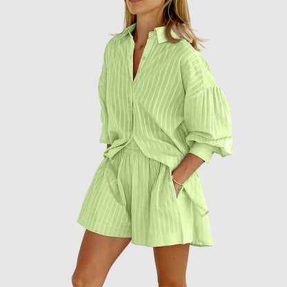 Emie Daly Cute Europe Trip Casual Set - Infinityloyal