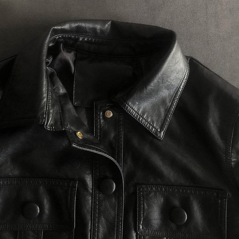 Emie Daly Stylish Leather Jacket - Infinityloyal