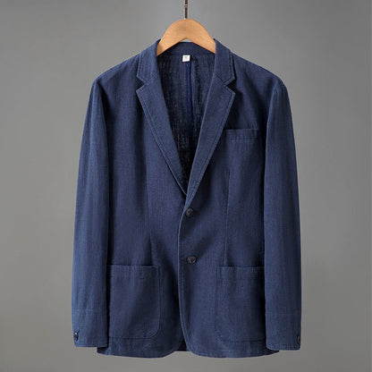 Executive Signature Linen Blazer - Infinityloyal
