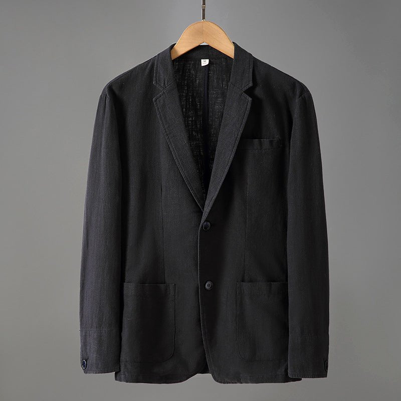 Executive Signature Linen Blazer - Infinityloyal