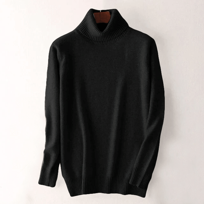 Fera Leo Cashmere Turtleneck Sweater - Infinityloyal