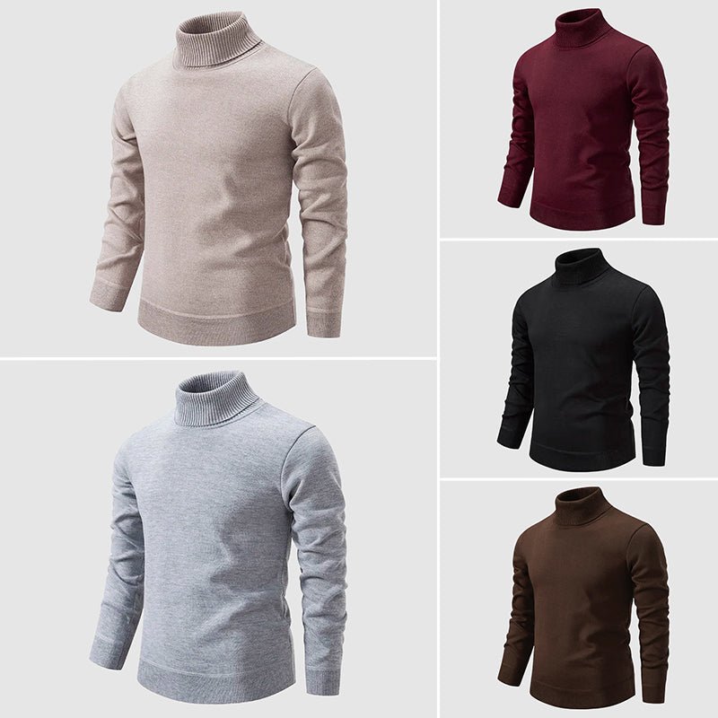 Franco Bianchi Elegant Turtleneck Sweater - Infinityloyal