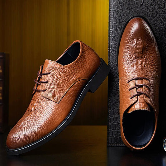 Franco Bianchi Gentleman's Gator Oxfords - Infinityloyal