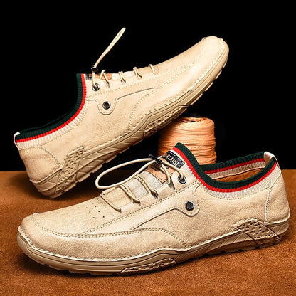 Franco Bianchi Genuine Leather Spring Shoes - Infinityloyal