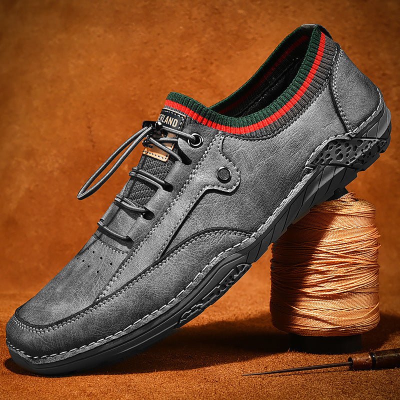 Franco Bianchi Genuine Leather Spring Shoes - Infinityloyal