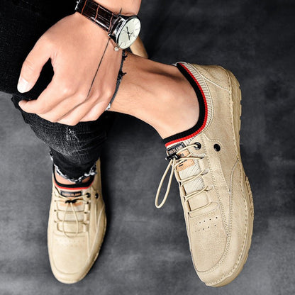 Franco Bianchi Genuine Leather Spring Shoes - Infinityloyal