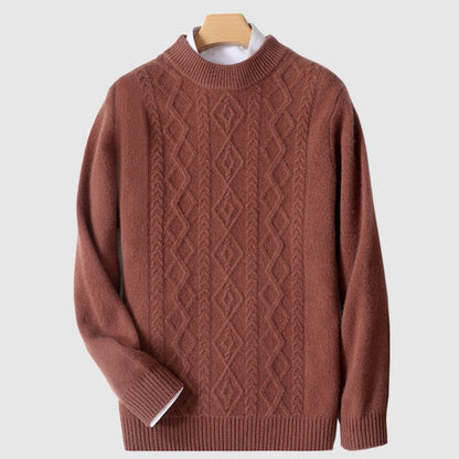 Franco Bianchi Knitted Wool Sweater - Infinityloyal