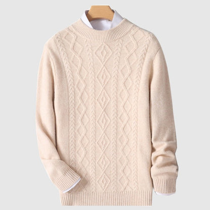Franco Bianchi Knitted Wool Sweater - Infinityloyal