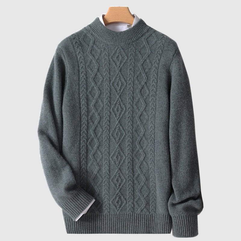 Franco Bianchi Knitted Wool Sweater - Infinityloyal