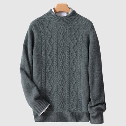Franco Bianchi Knitted Wool Sweater - Infinityloyal