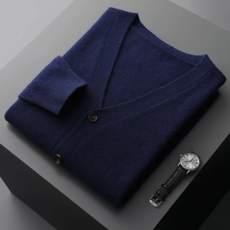 Franco Bianchi Merino Wool Cardigan - Infinityloyal