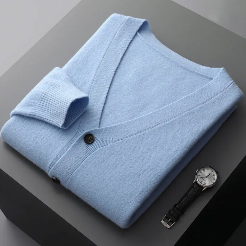 Franco Bianchi Merino Wool Cardigan - Infinityloyal