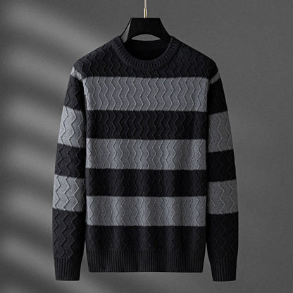 Franco Bianchi Striped Sweater - Infinityloyal