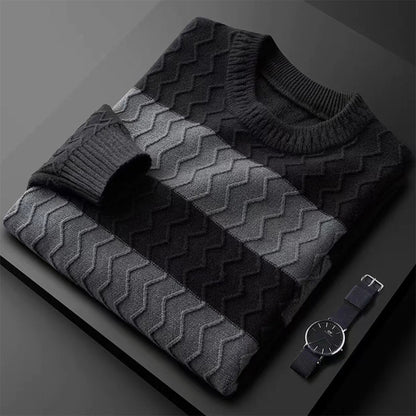 Franco Bianchi Striped Sweater - Infinityloyal