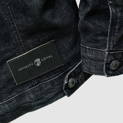 Fusion Washed Denim Jacket - Infinityloyal