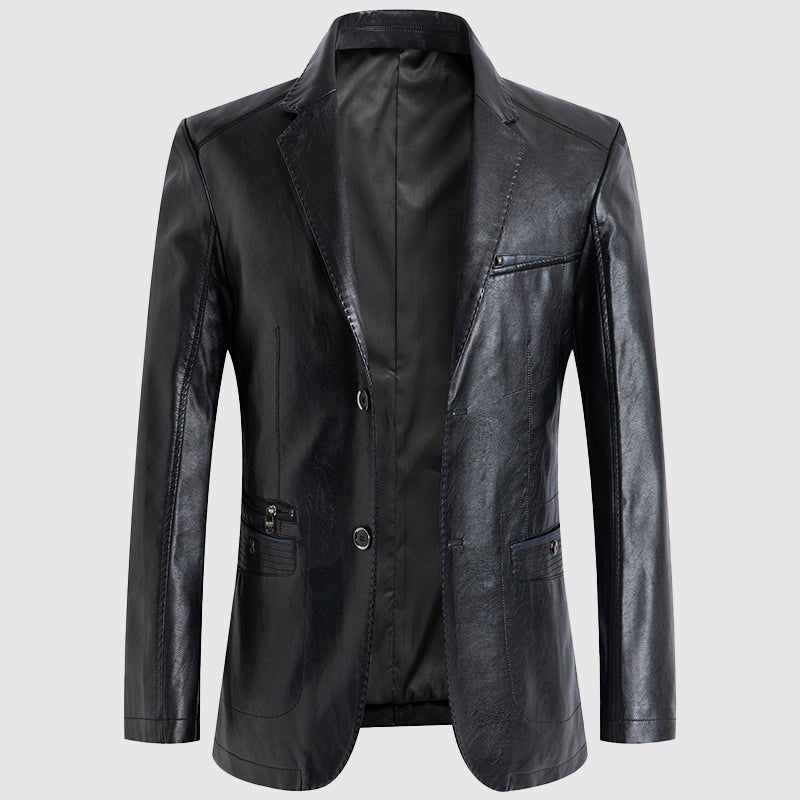 Gary Hollings Elegant Leather Jacket - Infinityloyal