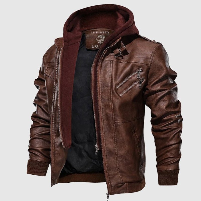 Gladiator Leather Jacket - Infinityloyal