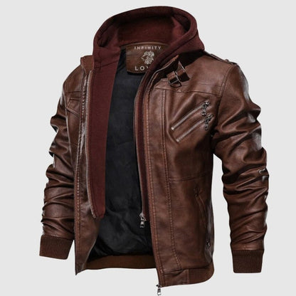 Gladiator Leather Jacket - Infinityloyal