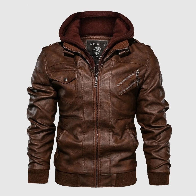 Gladiator Leather Jacket - Infinityloyal
