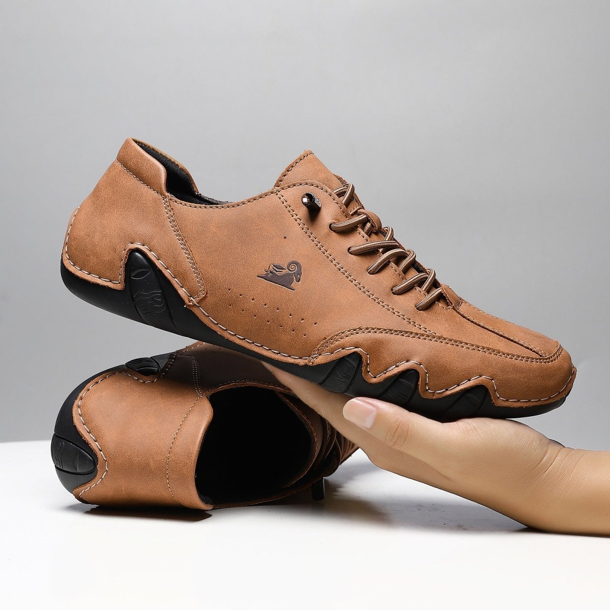 Goat Industries Genuine Leather Sneakers - Infinityloyal