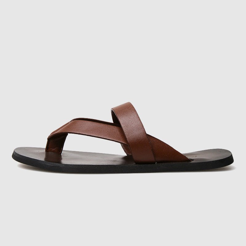 Guardian Genuine Leather Flip Flops - Infinityloyal