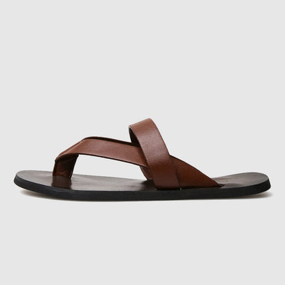 Guardian Genuine Leather Flip Flops - Infinityloyal