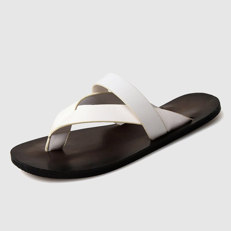 Guardian Genuine Leather Flip Flops - Infinityloyal