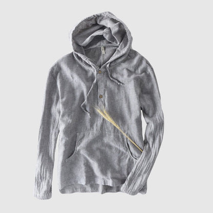 Hawaii Dawn Linen Hoodie - Infinityloyal