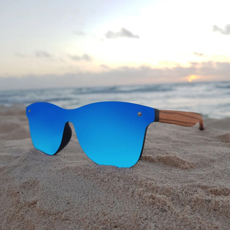Horizon Zebrano Wood Shades - Infinityloyal