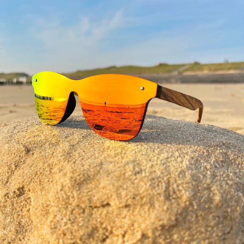 Horizon Zebrano Wood Shades - Infinityloyal