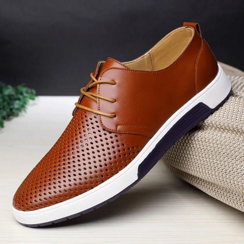 Jack Washington Antwerp Leather Shoes - Infinityloyal