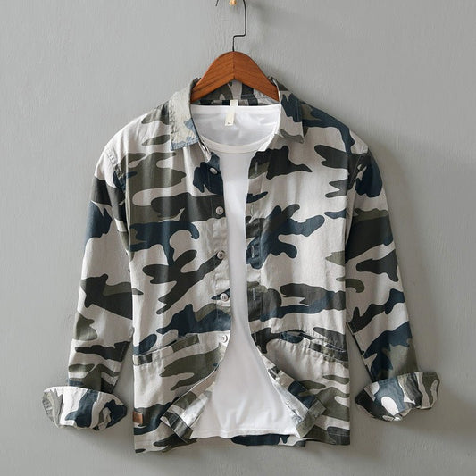 Jack Washington Camouflage Spring Shirt - Infinityloyal