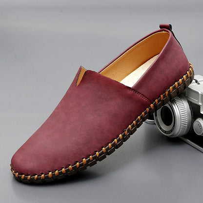 Jack Washington Cannes Leather Loafers - Infinityloyal