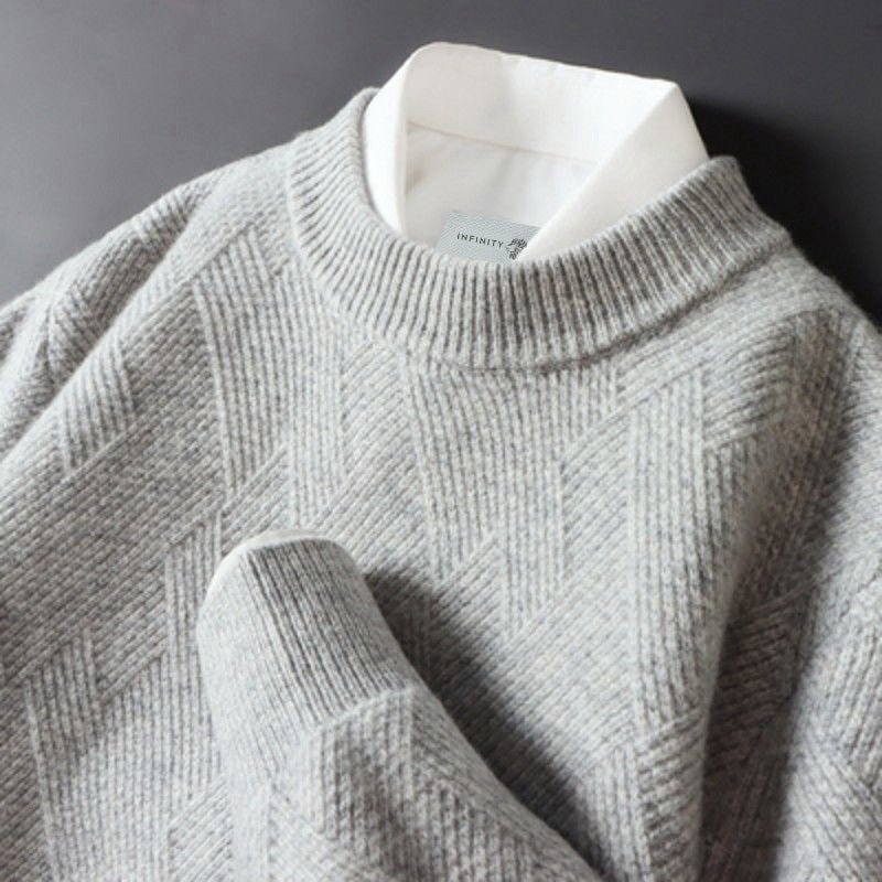 Jack Washington Cashmere Lux Sweater - Infinityloyal