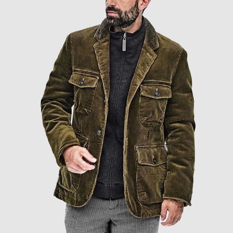 Jack Washington Corduroy Cardigan - Infinityloyal
