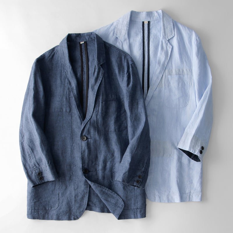 Jack Washington Crete Premium Linen Blazer - Infinityloyal